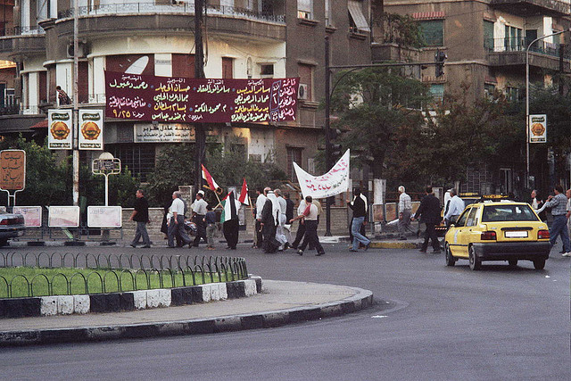 Damas protest