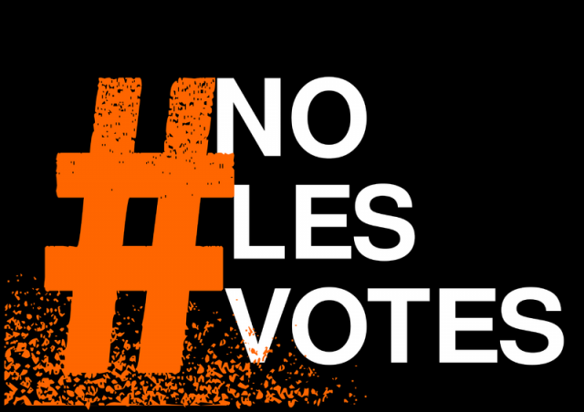 Nolesvotes negro A4
